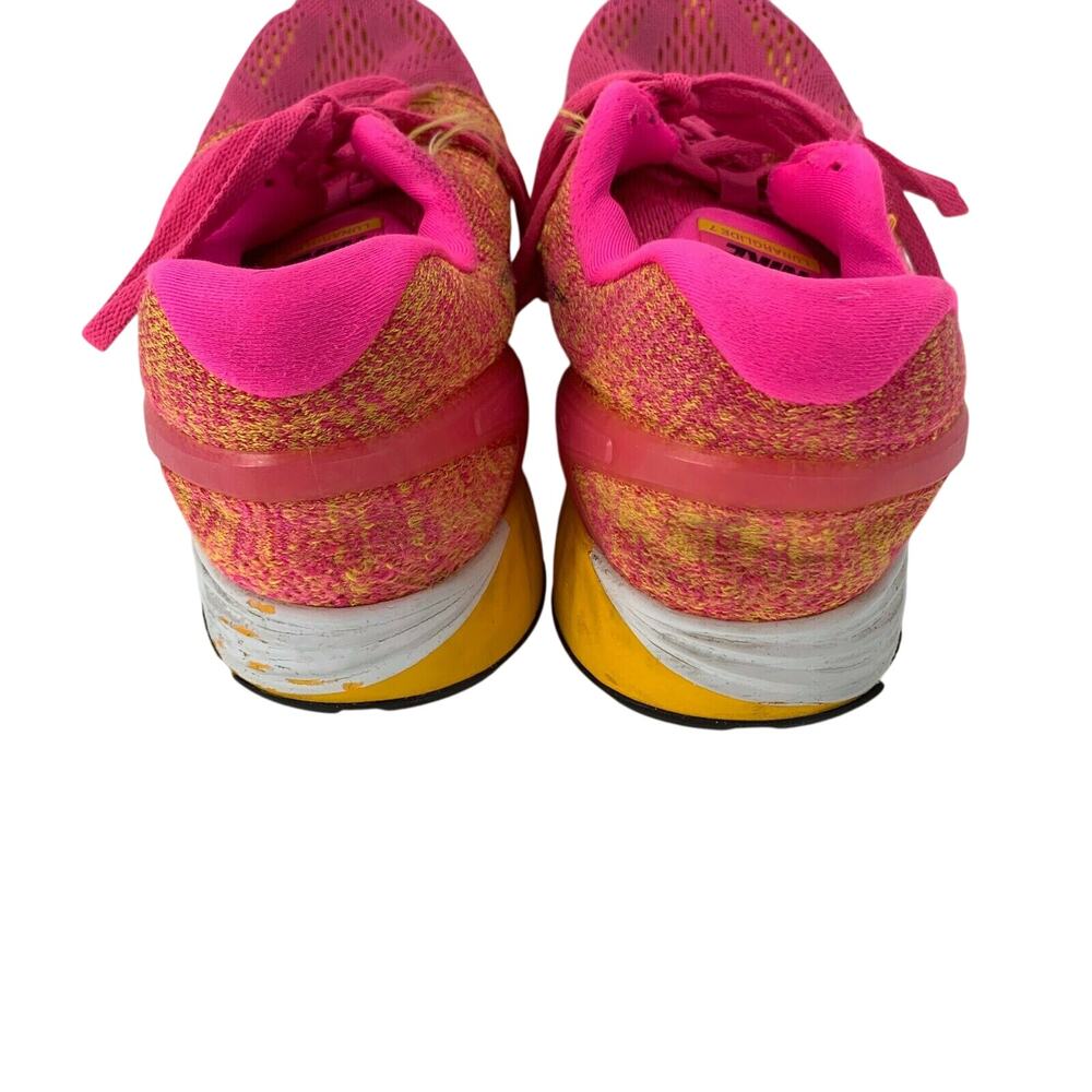 Nike Womens Lunarglide 7 Athletic Shoes Running Lace Up Pink - Picture 5 of 6